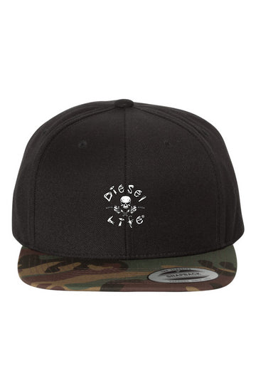 Black Camo Premium Snapback