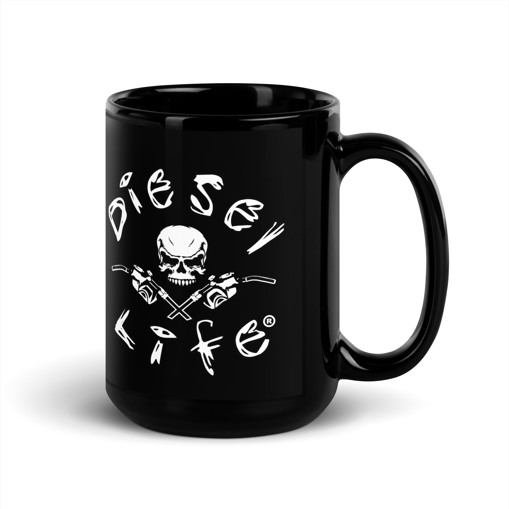 Black Glossy Mug