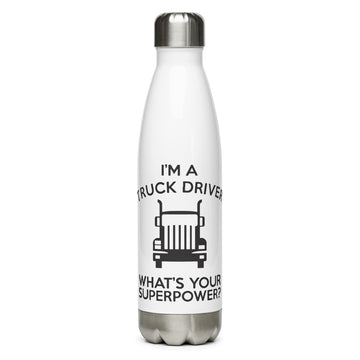 Stainless steel water bottle