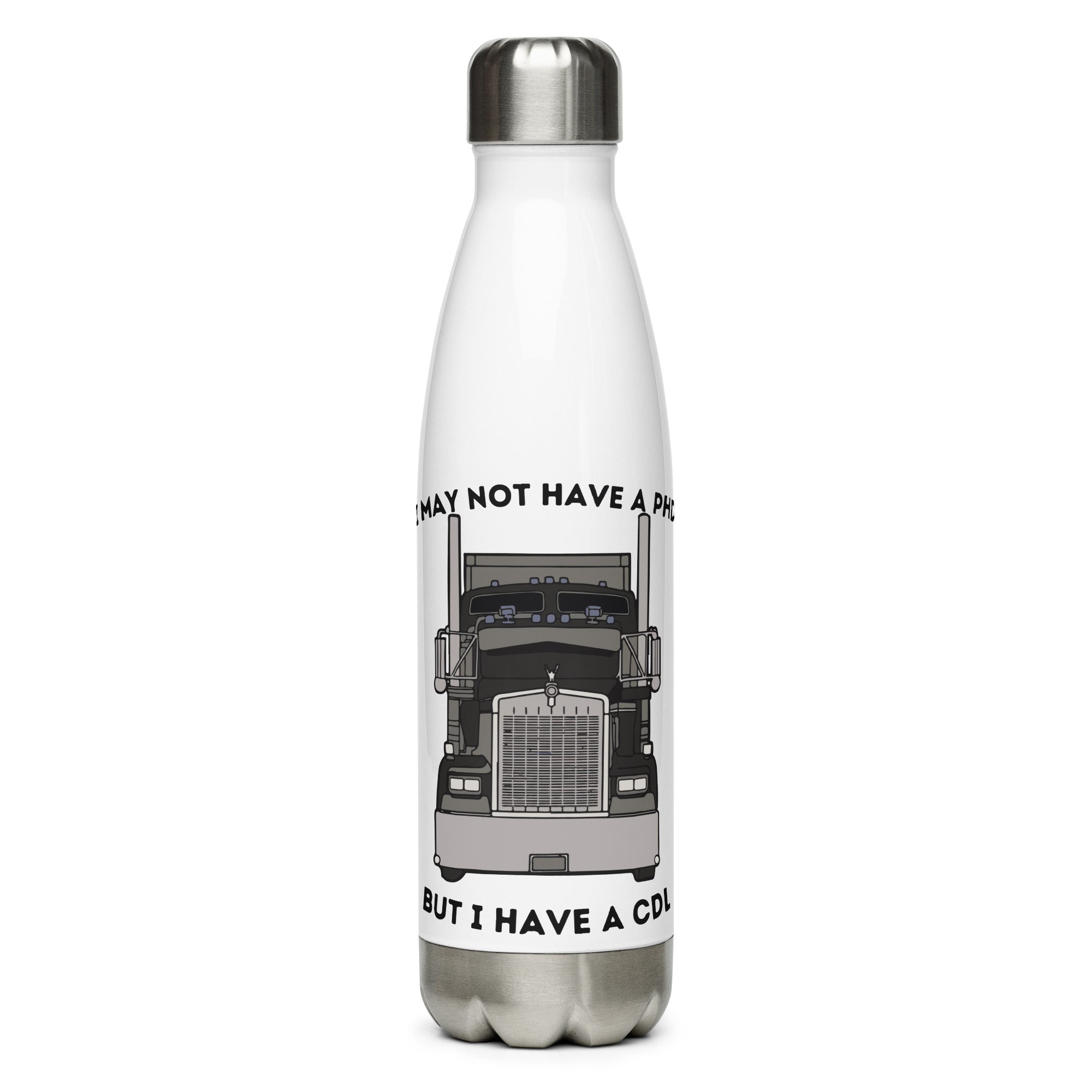 Stainless steel water bottle